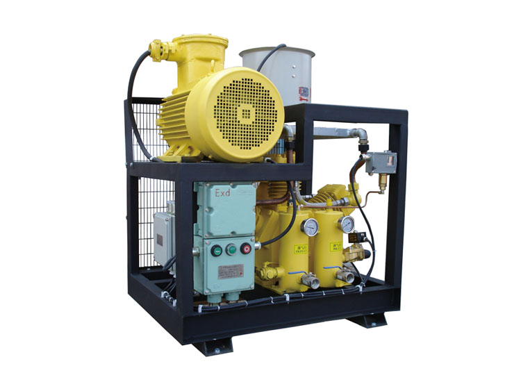 防爆型中壓無油氣體壓縮機(jī)